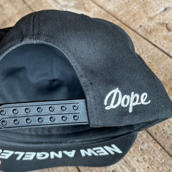 STAMPD’ Black Studded Snapback Hat Gold Spikes Streetwear Dope LA Cap - Picture 9 of 12